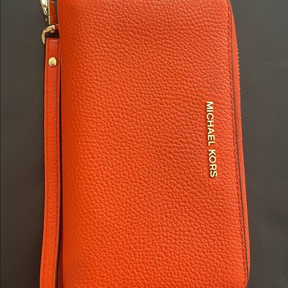 michael kors wallet *orange* - Picture 2 of 3